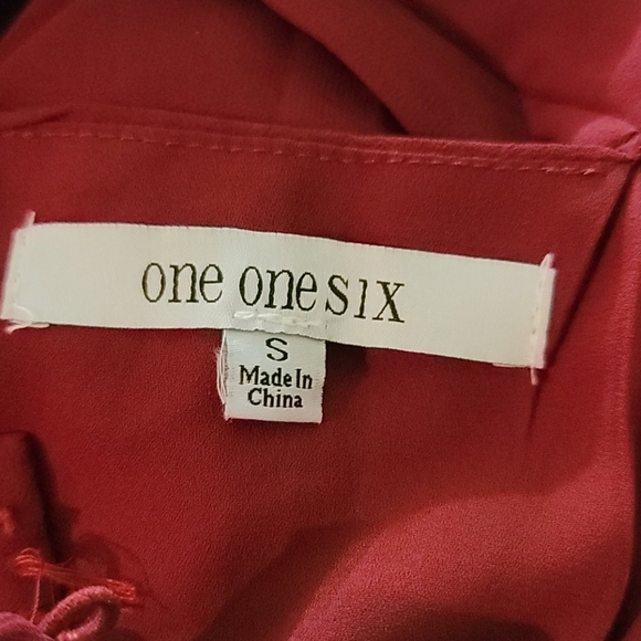 NWT One One Six Racerback Halter Shift Dress S - Picture 2 of 3